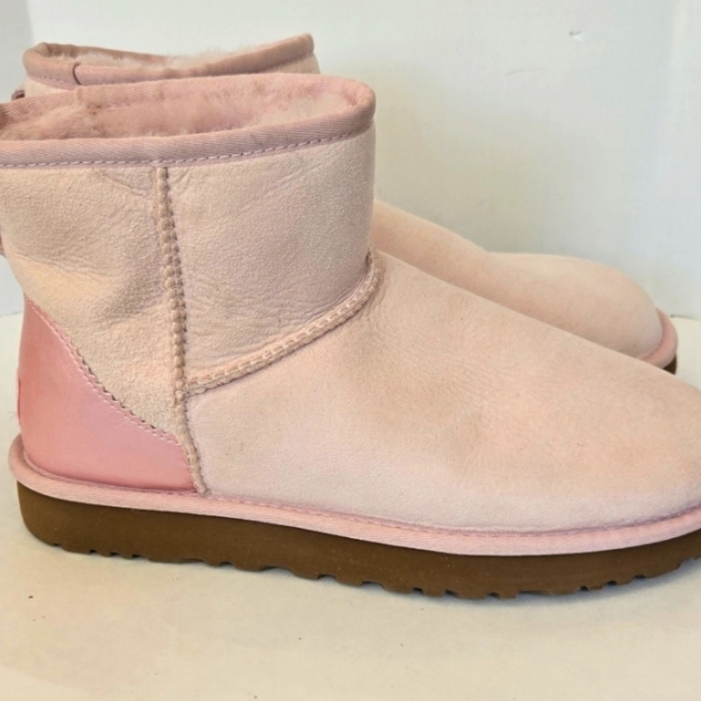 UGG Soft Pink Women's Slip On Winter Boots